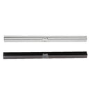 2 Sets Metal Purse Wallet Frame Bar Edge Strip Clasp Edge with Screws 19cm