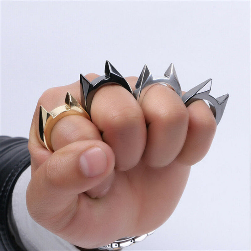 Pocket Emergency Rescue Survival Spike Ring Window Breaker Tool