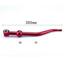 Shifter Bushing kit Double Bend Short Throw Shifter stainless steel For Car Red