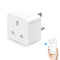 Intelligent WiFi Smart Timer UK Plug Socket Outlet App Amazon Alexa Google #gib