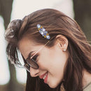 3pcs DIY Full Drill Hair Clip Flower Barrette Hairpin Girl Crystal Barrette