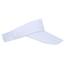 White Sun Sports Visor Hat Cap Tennis Golf Sweatband Headband UV Protection