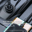 Baseus T Typed S-16 FM Transmitter Bluetooth Handsfree Car Kit MP3 Player A