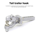 RC Climbing Car Rear Trailer Hook Adjustable Metal Tractor Hook Receiver