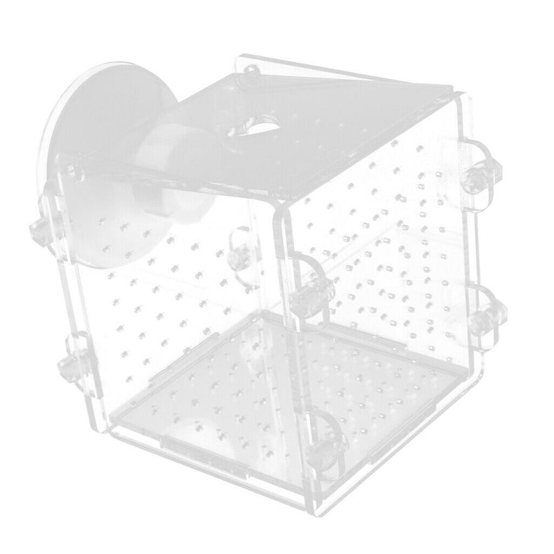 Acrylic Self-floating Fish Fry Breeding Box Hatchery Isolation Incubator Divider