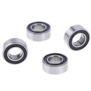 5Pcs Black 4*8*3mm MR84RS MR84-2RS 4x8x3mm rubber sealed ball beari Kw