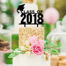 DIY Class of 2018 Black Cake Topper Graduation Party Cake Decoration Cake T