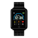 Electronic Sports Bluetooth Smart Watch Alarm Clock 180mAh Men Women Black