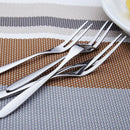 Stainless Steel Fruit Without Fork Spoon Swan Base Coffee teaspoon Cutlery