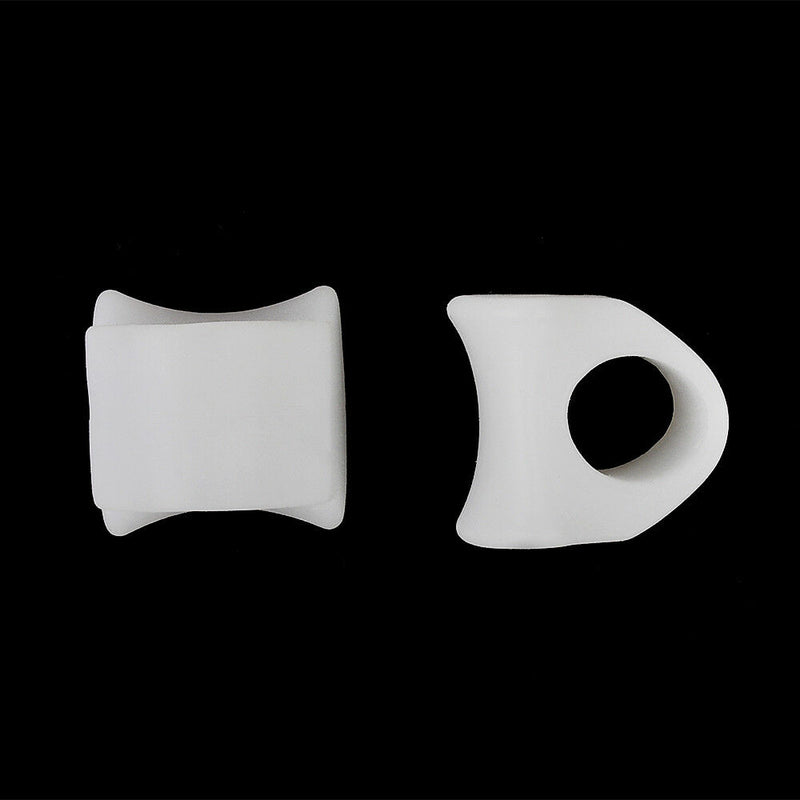 2pcs Gel Toe Separator Crest Hammer Toe Claw Mallet Toe Straightener Aid