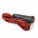 24V/12V Motorcycle Cigarette Lighter Power Plug Adapter with On /Off
