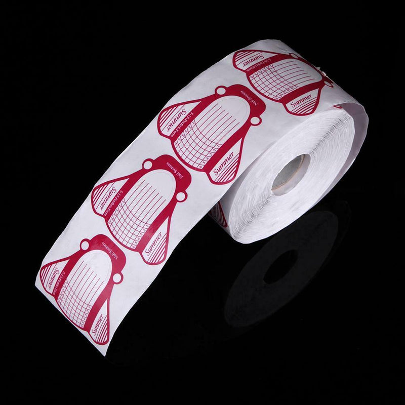 50Pcs Nail Art Tips Extension Forms Guide French DIY Tool Acrylic UV Gel A