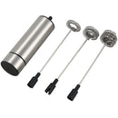 Electric Handheld Milk Frother Foamer Double Spring Triple Spring Whisk Hea A3N3