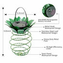 2Pack Pineapple Garden Solar Lights,Upgraded Waterproof 30 Led Solar Lanter