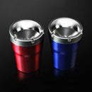 Portable Car Led Smokeless Ashtray Travel Auto Cigarette Smoke Remover Cup