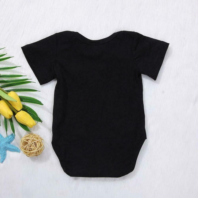 Baby Boys Girls Rompers Short Sleeve Print Jumpsuits (TW Print 6-9M) A