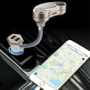 Car Auto Kit MP3 Player Portable Dual USB Auto Bluetooth Car Kit Wireless H
