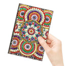 DIY Mandala Special Shaped Diamond Painting 50 Pages A5 Diary Book Notebook
