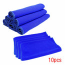 10X Soft Microfiber Cloth Super Absorbent Car Wash Dry Clean Polishing XQI