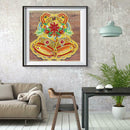 5D DIY Special Shaped Diamond Painting Christmas Bell Embroidery Kit Decor
