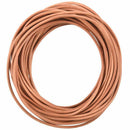 Lace strap lanyard leather natural natural color 2 mm L6E8