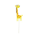 7pcs Baby Shower Wildlife Animal Cake Topper Party Monkey Lion Zebra Ca3c