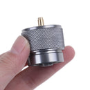 1Pcs Outdoor camping stove convert cylinder canister stove adaptor gas adapteME