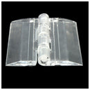 6x Transparent Acrylic Plastic Hinges Box Piano Acrylic Hinge 45Ã—38mm