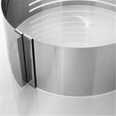 Adjustable Cake Cutter Round Shape Bread Cake Layered Slicer Mold Ring Tool ATME