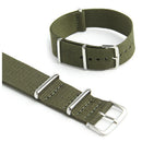 Watch Strap Band Military Army Nylon Canvas Divers G10 Mens Colour:Army Gre Q5J4