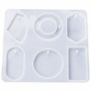 Assorted DIY Earrings Silicone Mold Sweater Chain Pendant Necklace Casting