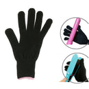 Styling Heat Resistant Glove Reusable Flat Iron Straightener Hand Mitt Black