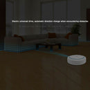 Smart Robot Vacuum Cleaner USB Rechargeable Floor Sweeping Machine (White) A