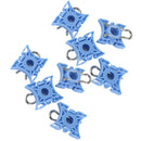 Pack Of 8pcs Window Regulator Sliding Pivot W/ Clips Fits Volvo Models