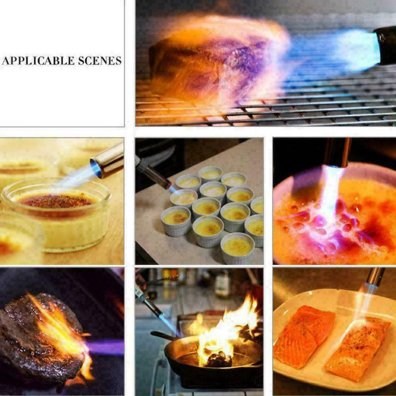 Portable Ignition Butane Gas Flame Torch Welding Fire hot Maker Lighter Z0N0