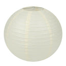 1x Round Paper Lanterns Lamp Shade Wedding Decoration 18inch/45cm, Creamy-w N1U2