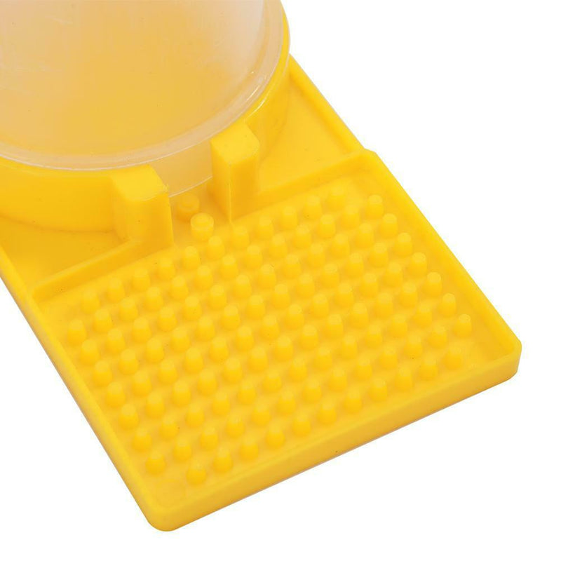 Plastic Bee Feeder Detachable Beehive Water Drinking Bowl Beekeeping Supply A