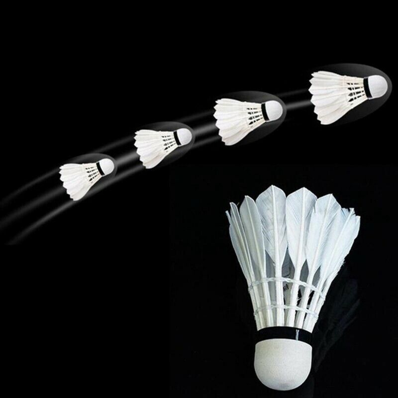 12 Pcs / Lot Badminton Goose Down Badminton Ball Shuttlecock Outdoor Sports