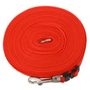 Red 50ft/15m Long Dog Pet Puppy Training Obedience Lead Leash J3Z5