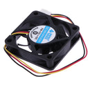 12V DC 6cm PC Cooling Portable Case Fan Ball Bearing 3 Pin Connector P4 Computer