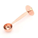 1 pcs Coffee Press w/ Measuring Scoop Barista Handling Tool Stainless Steel