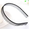 Practical Black Metal Teeth Comb Hairband Hair Hoop Headband For Woman Sexy OS