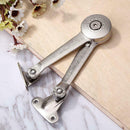 Home Zinc Alloy 360 Degree Adjustable Stop Support Rod Cupboard Furniture Hinge