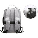 New Business Bag 15.6-Inch Computer Bag Usb Charging Backpack Waterproof Tr