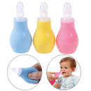 1Pc Newborn baby silicone nasal aspirator infant snot suction nose aspiratorsBX