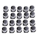 20 pcs SMD electrolytic capacitors with specifications of 6.3*5.4 mm 25V 47uF FT