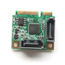 1 pcs Conver Expansion Card Desktop MINI PCI Express to 2 Interface SATA 3.0