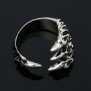 Open Adjustable Men Street Dragon Alloy Claw Finger Rings Jewelry Gifts