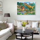5D DIY Full Drill Diamond Painting Dinosaur Cross Stitch Embroidery Mosaic