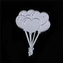 Love Heart Balloon Metal Cut Die DIY Scrapbooking Embossing Craft Stencil BIL OZ